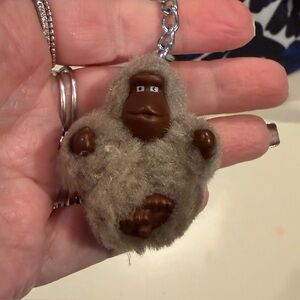 Kipling Jaxton small monkey keychain bag charm GUC